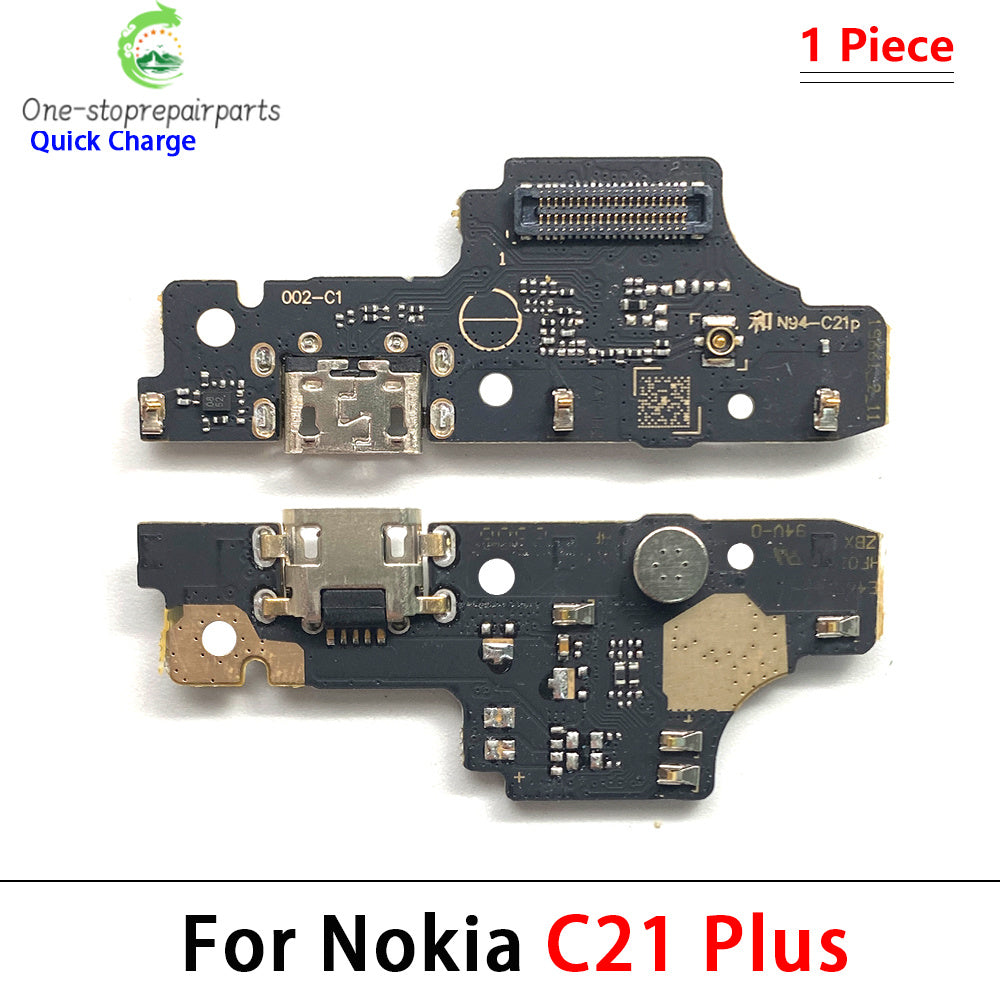 New For Nokia C1 C2 C12 C10 C20 C30 C21 Plus G10 G20 G50 G21 G11 USB Charging Board Port Dock Charger Connector Board Flex Cable Nokia phone repair parts
