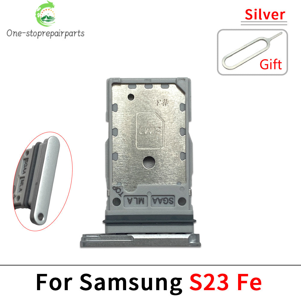 New For Samsung S23 S24 Plus Ultra 5G Dual SIM Card Slot SD Card Tray Holder Adapter