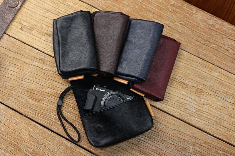 Camera Micro Card Camera Storage Bag Storage Bag Sony RX100 Black Card ccd Ricoh GR23 Panasonic LX Digital camera accessories