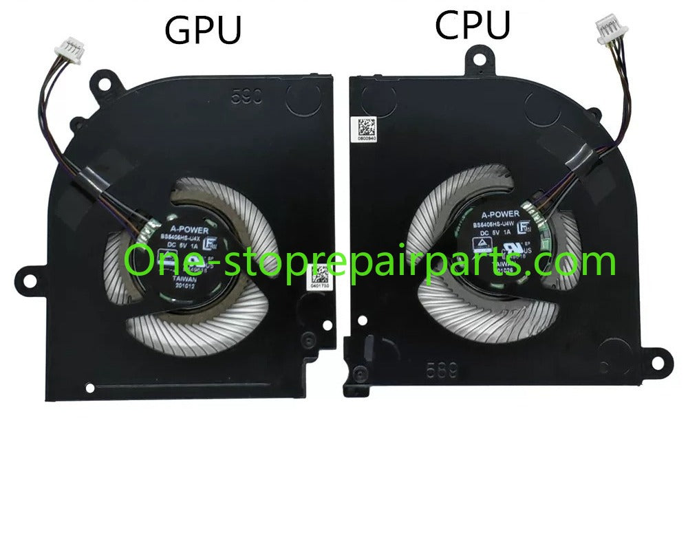 CPU GPU Cooler Cooling Fan Heatsink For MSI Stealth 15M MS-1562 MS-1563 BS5405HS-U4W BS5405HS-U4X 5V Fan Module