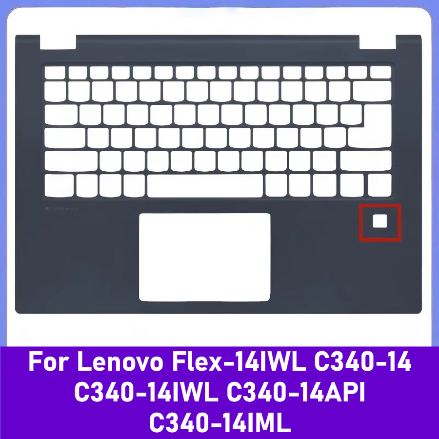 Cover case For Lenovo Flex-14IWL C340-14 C340-14IWL C340-14API C340-14IML Laptop Back Cover/LCD Bezel/Palmrest Cover/Bottom Cover Lenovo laptop repair parts