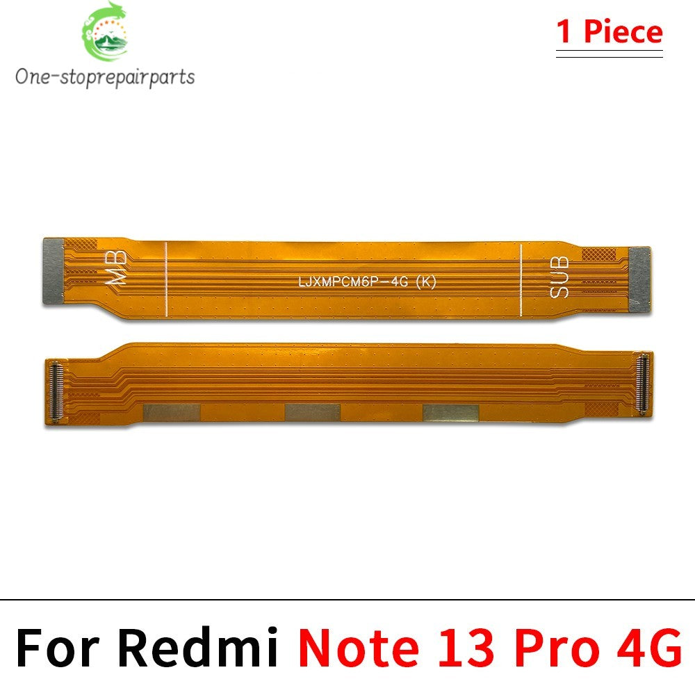 New For Xiaomi Redmi Note 13 14 15 Pro Plus 4G 5G Main Board Mainboard Connector Motherboard Flex Cable Xiaomi  Xiao mi phone repair parts