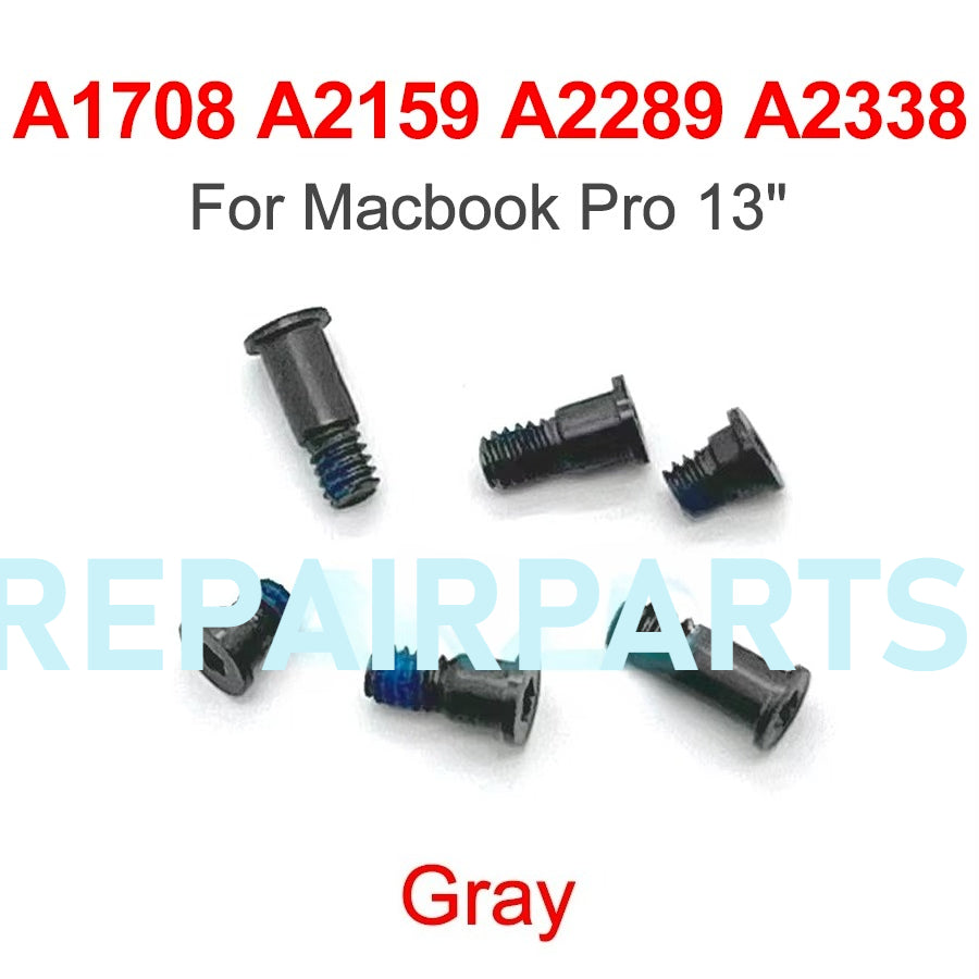 New Computer Case Cover Bottom Back Screws For MacBook Pro Air A1278 A1398 A1466 A1502 A1706 A1707 A1708 A1932 A2141 A2442 A2485 Macbook repair parts