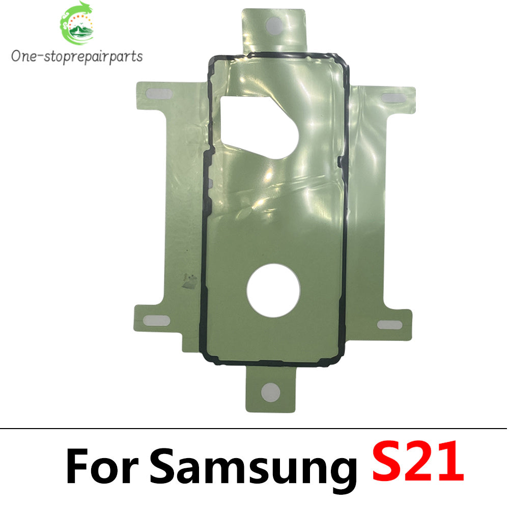 Back Battery Sticker Adhesive For Samsung S8 S9 S10 S20 S21 S22 Plus Ultra Fe Waterproof Back Cover Sticker Samsung phone repair parts