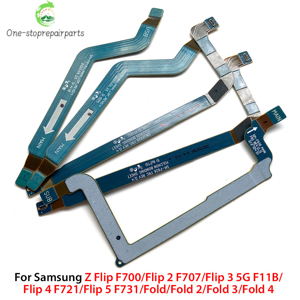 10Pcs，Signal Antenna Main Board Motherboard Connector Flex Cable For Samsung Z Flip Fold 1 2 3 4 5 F707 F711 F721 F731 F916 F926 Samsung phone repair parts