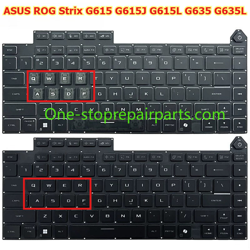 Keyboard for A-SUS ROG Strix SCAR 16 (2025) G615 G615J G615L G635 G635L G635LW  G635LW-S5098 laptop keyboard repair