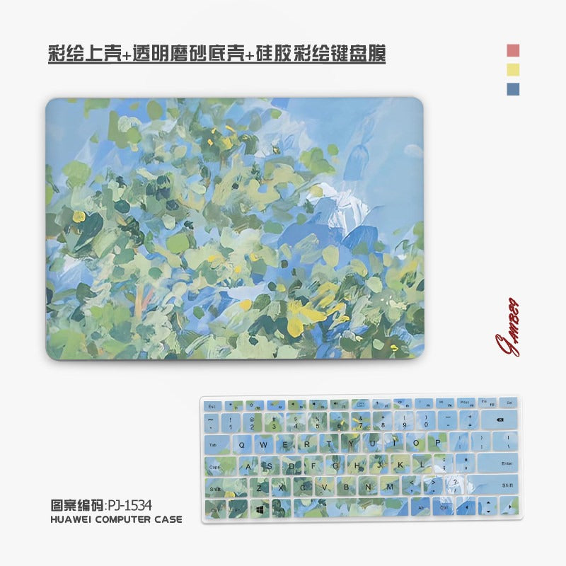 Oil Painting 2026 For Huawei 13 "14" 15 "16" matebook14 13s xPro D16 MagicBook 14 D14 MateBook D16/SE/Hi D16 Laptop Case, Protective Case Honor Laptop accessories