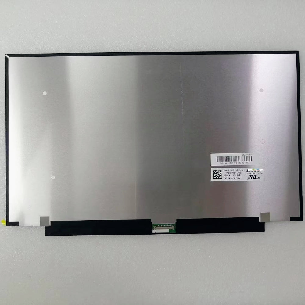 14.0" 144Hz Laptop LCD Screen Panel Display 1920X1080 40Pin EDP LQ140M1JW49 LQ140M1JW54 0PPCRY for Dell Alienware X14 R1  Dell Laptop repair parts