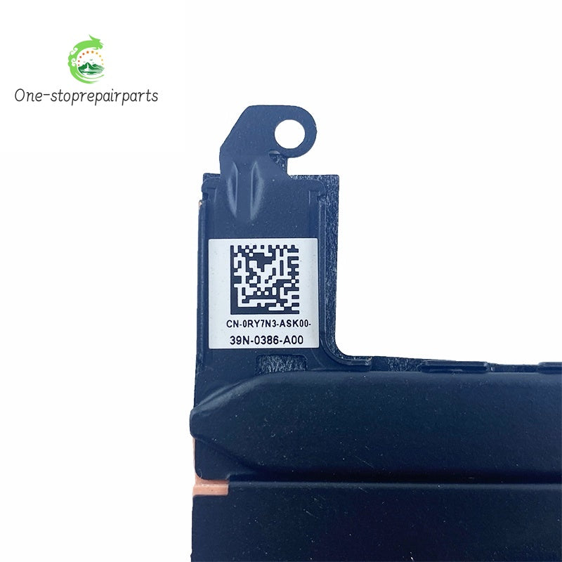 NEW Original LAPTOP FAN Heatsink For Dell Alienware M16 R1 0RY7N3 CPU small fan radiator copper tube Dell laptop repair parts
