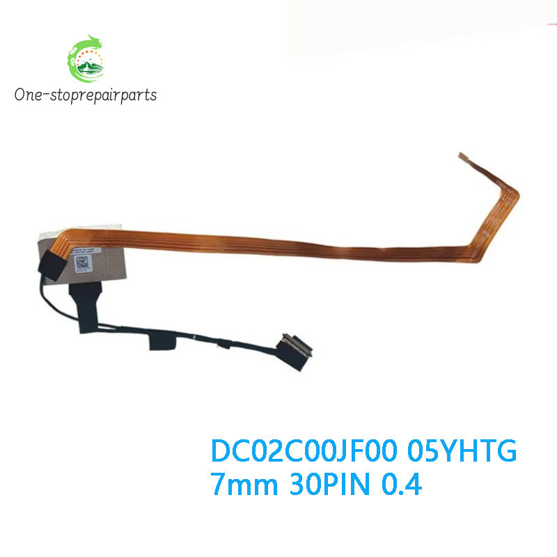 New Original Laptop LCD EDP HD FHD Cable For Dell Latitude 7300 E7300 EDC30 2.7MM DC02C00JF00 5YHTG 05YHTG Dell laptop repair parts