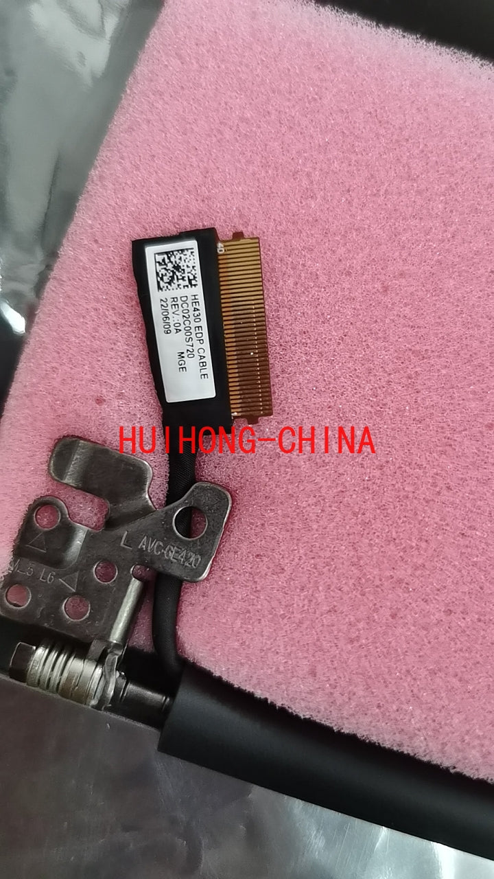 Original Lenovo ThinkPad E14 Gen2 Gen3 Gen4 upper half screen assembly, silver black