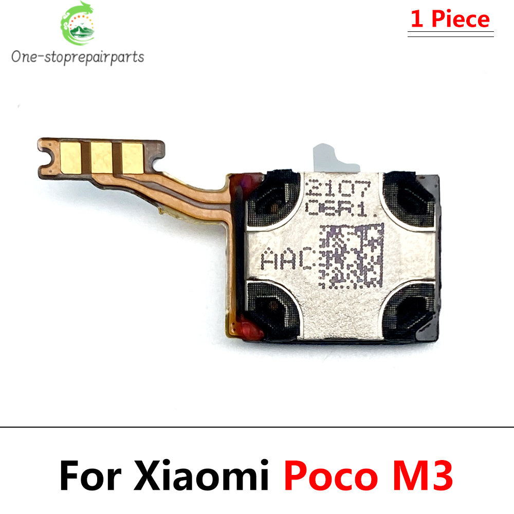 10Pcs, Front Top Earpiece Earphone Ear Speaker Sound Receiver For Xiaomi Poco F1 F2 F3 F4 F5 M3 M4 M6 X3 X4 X6 Pro 5G X3 GT  Xiaomi  Xiao mi phone repair parts