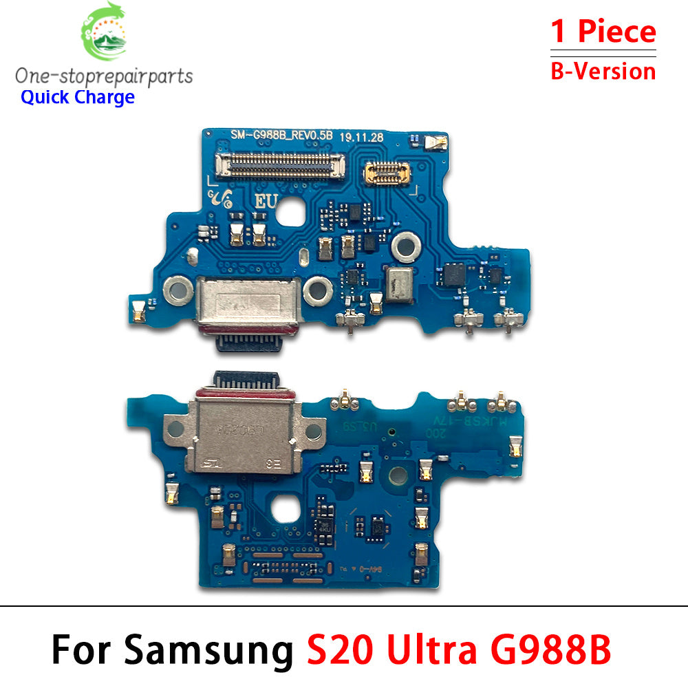 For Samsung Note 10 Plus Lite S20 Plus Ultra S981B S986B S988B N976F USB Charging Port Dock Charger Connector Board Flex Cable Samsung phone repair parts
