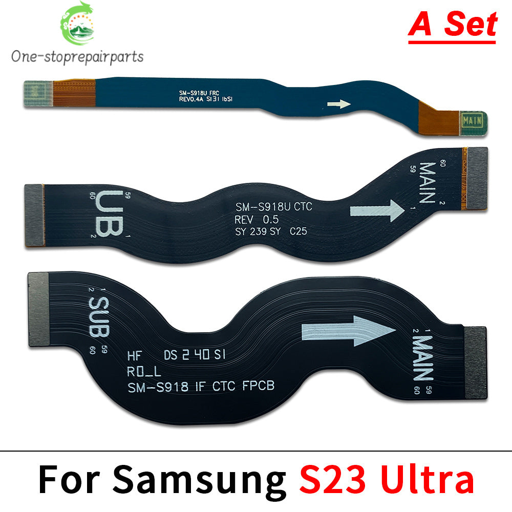 Main Board Mainboard LCD WiFi Signal Antenna Connector Board Flex Cable For Samsung S21 S22 S23 S24 S25 Plus Ultra 4G 5G Samsung phone repair parts