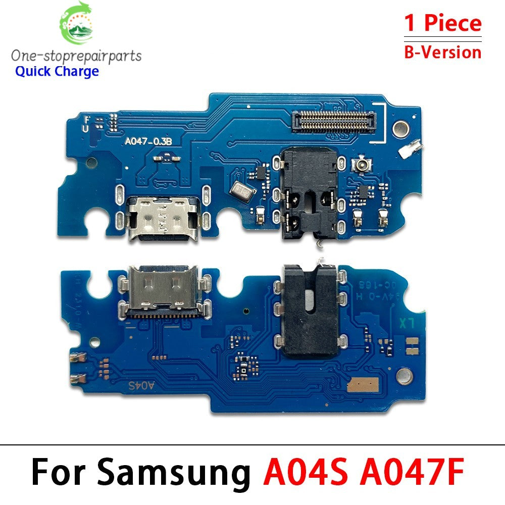 10Pcs USB Charging Port Dock Charger Connector Board Flex Cable For Samsung A22 A32 A12 A02 A03 A04 A04s A04E A05 A05s 4G 5G Samsung phone repair parts