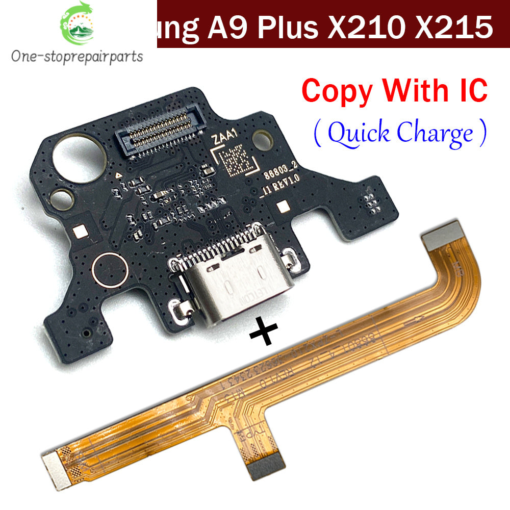 USB Charger Charging Dock Port Connector Main Mainboard Power Volume Flex Cable For Samsung Tab A9 Plus SM - X210 X215 X216 Samsung phone repair parts