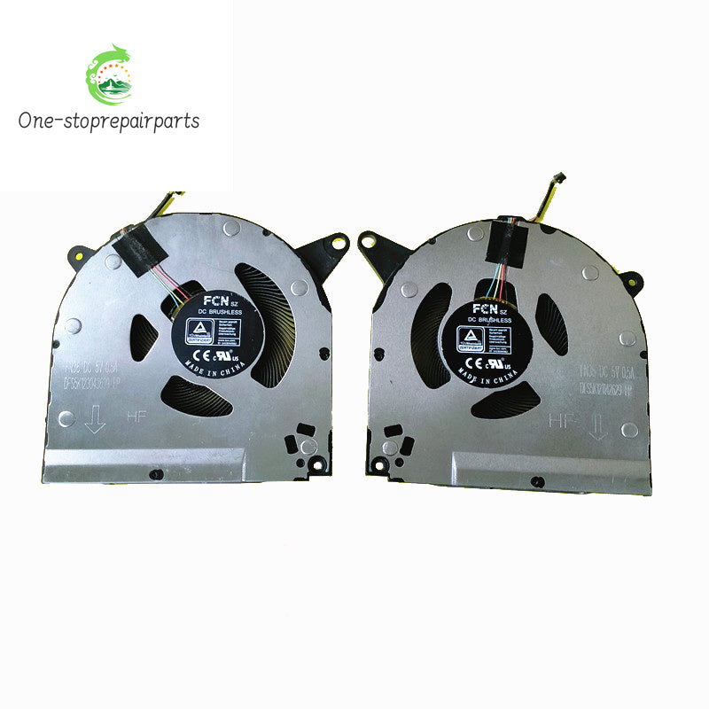 NEW ORIGINAL Laptop CPU GPU Cooling Fan For Lenovo Legion R9000X Y9000X 2021 2022 S7-15ACH6 5V 12V Lenovo laptop repair parts