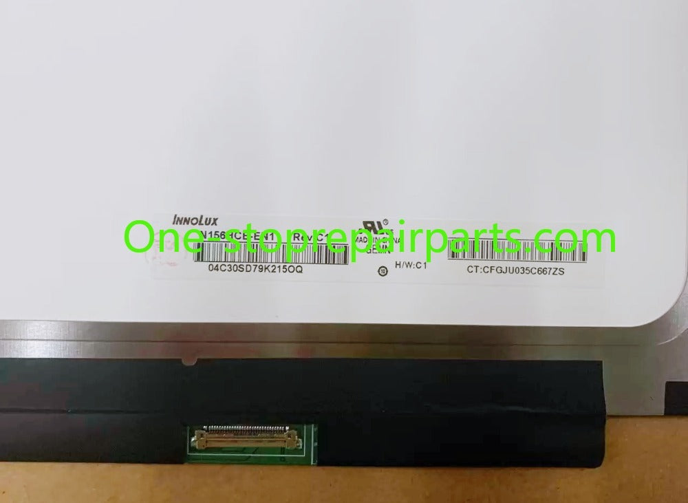 15.6" Laptop LCD Screen Innolux N156HCE-EN1 Rev C1 C2  N156HCE-EN2 NV156FHM-N61 FHD 60Hz Display Matrix Panel Replacement 1920x1080 eDP 30 Pins Non-Touch  Matte  Anti-glare Narrow Display