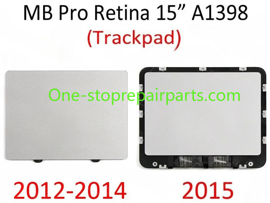 New Laptop A1398 Trackpad Touch/Track Pad for Macbook Pro Retina 15" A1398 Force Touchpad 2012 2013 2014 2015 Years Macbook repair parts