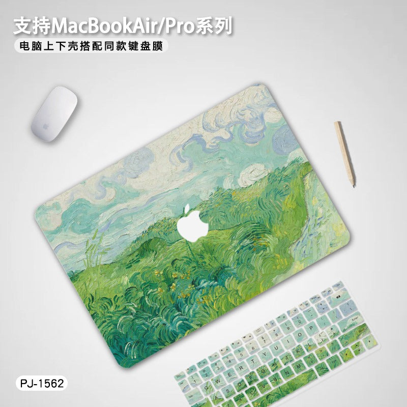 Color painting MacBook Air Pro 11 "12" 13 "14" 15 "16" 2026 M5 Neo A3404 A3426 A3427 A3428 A3429 A3449 A3448 A3434 A3403 A3186 A3402 A3401 A3112 A3185 A3114 A3241 A2681 A3113 A3240 Protective case notebook case Laptop accessories