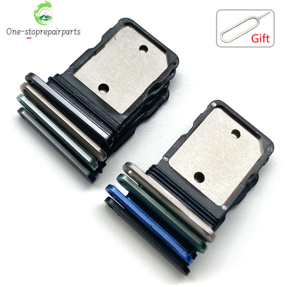 10Pcs, New For Google Pixel 7 / Pixel 7 Pro / Pixel 7A / Pixel 8 / Pixel 8 Pro / Pixel 8A SIM Card Tray Slot Holder Repair Parts Google Pixel phone repair parts