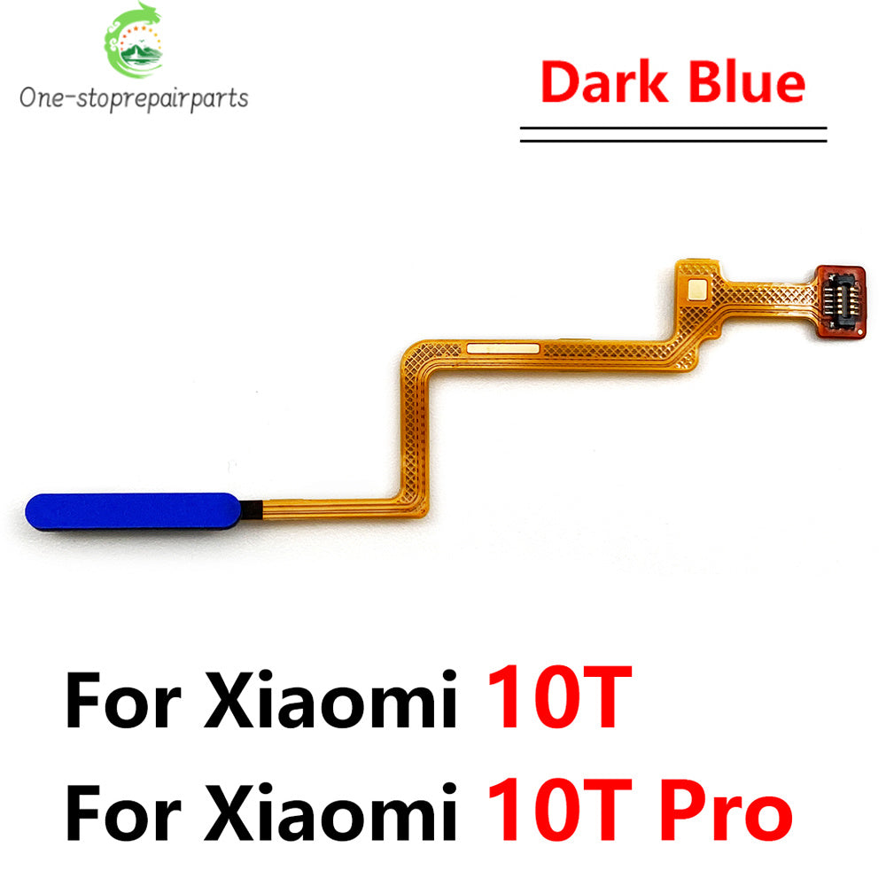 New For Xiaomi Mi 10T Mi10T Pro M2007J3SY Fingerprint Sensor Home Return Key Menu Button Flex Ribbon Cable  Xiaomi  Xiao mi phone repair parts