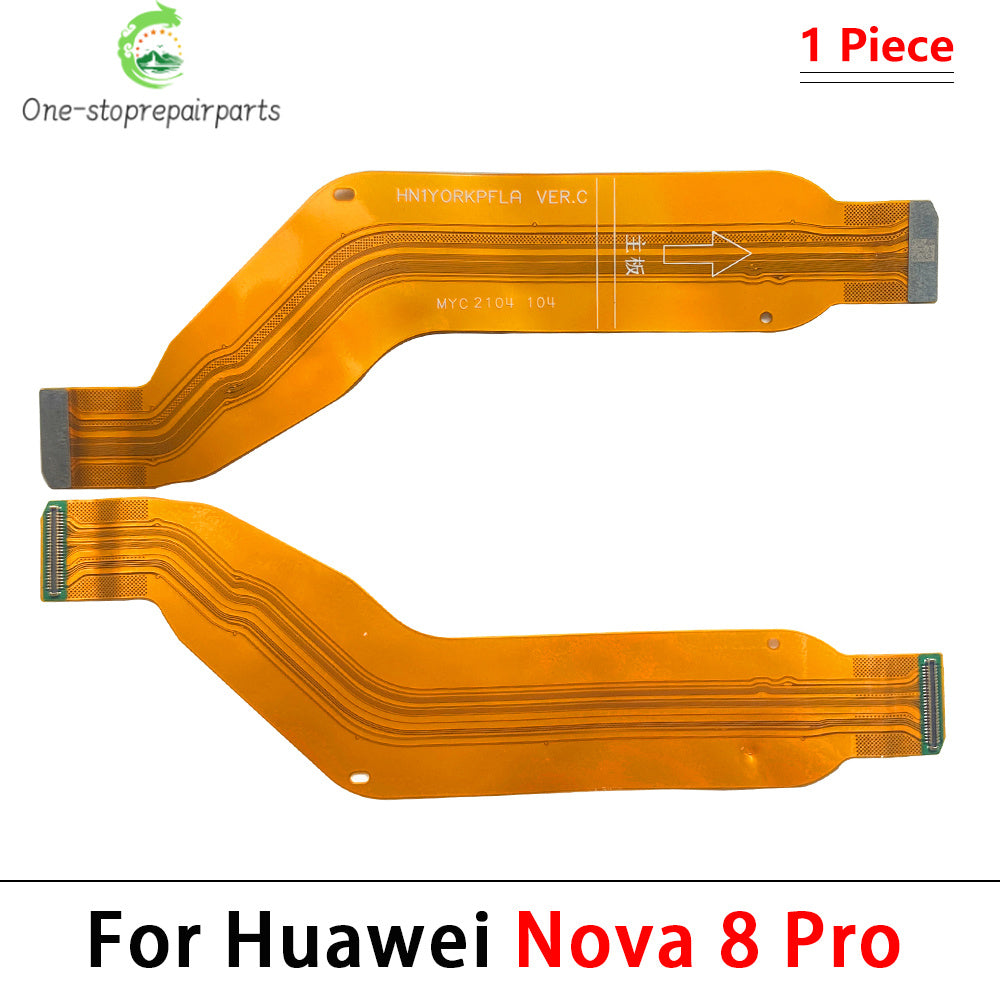 10Pcs, For Huawei Nova 7 7i 8 8i 9 Se 10 11 Pro Y60 Y70 4G 5G Main Motherboard Flex Cable Replacement Parts Huawei phone repair parts