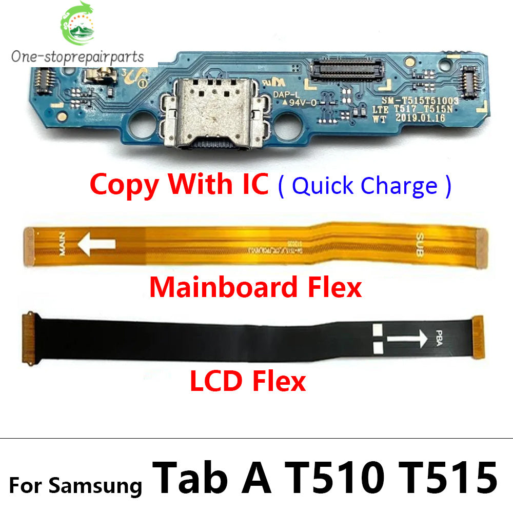 New For Samsung Tab A 10.1 SM-T510 T515 T510 Main board Motherboard Connector LCD Display Flex Cable Samsung phone repair parts
