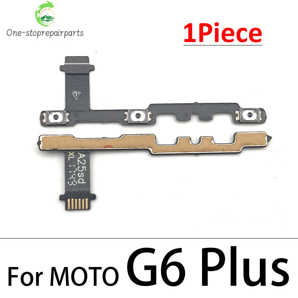 Power On Off Volume Button Flex Cable For Motorola Moto G5 G5s G6 G4 G8 G7 G9 Plus Play Power Lite Motorola phone repair parts