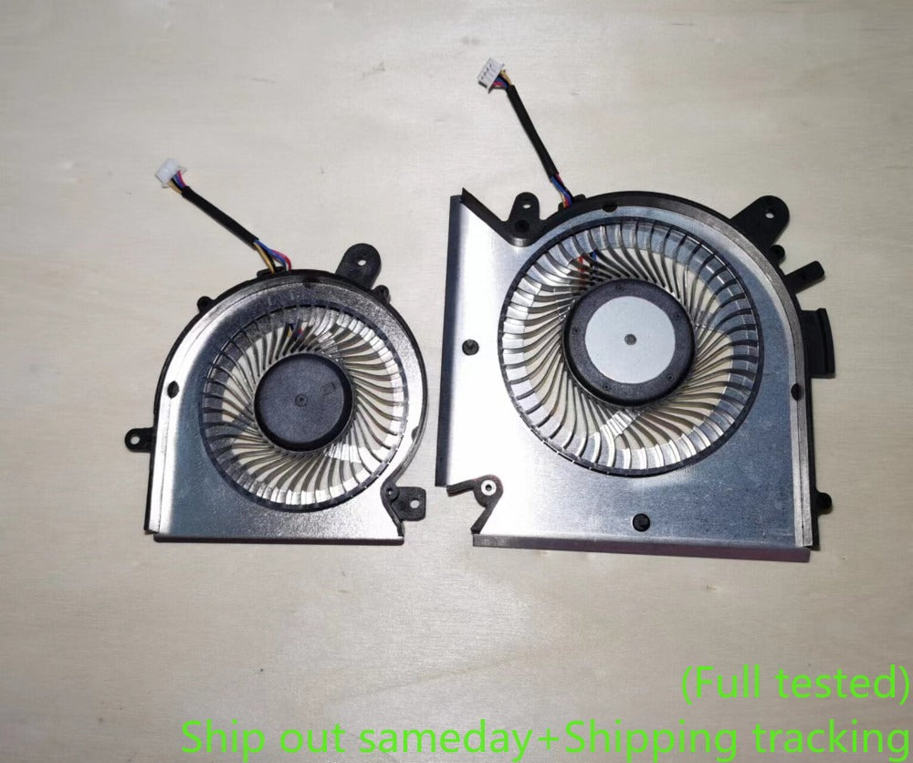 GPU CPU Cooler Cooling Fan For MSI GF63 GF65 MS-16R1 -16R2 PABD08008SH N459 5V 1A PAAD06015SL N433 5V 0.55A fans