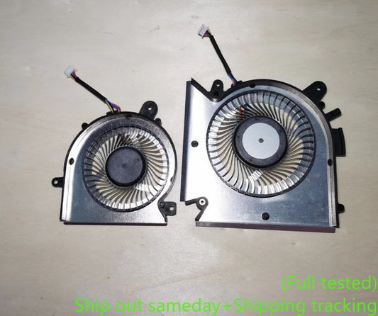 GPU CPU Cooler Cooling Fan For MSI GF63 GF65 MS-16R1 -16R2 PABD08008SH N459 5V 1A PAAD06015SL N433 5V 0.55A fans