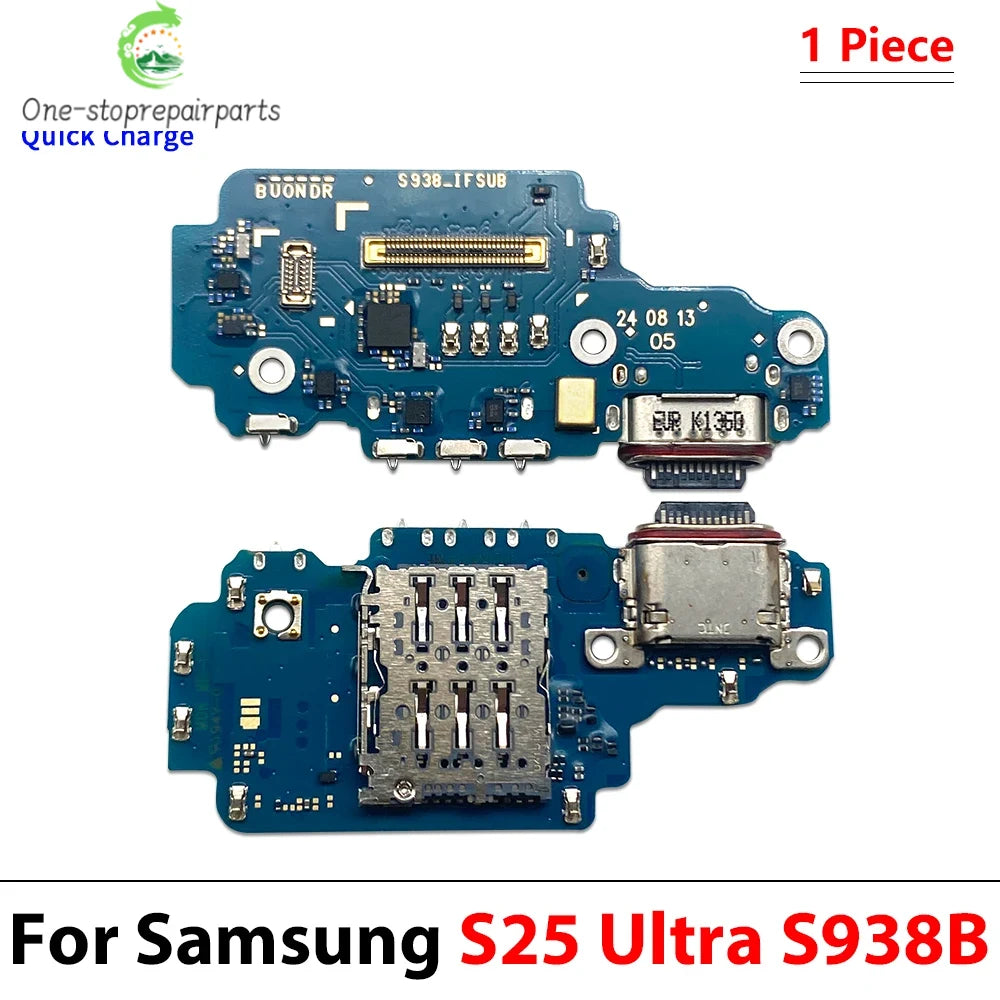 USB Charger Charging Dock Port Connector Flex Cable For Samsung S21 S22 S23 S24 S25 S26 Plus Ultra Fe 5G S911B S911U S921B Samsung phone repair parts