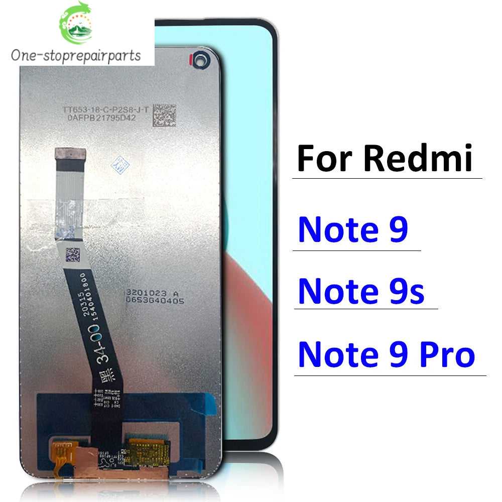 For Xiaomi Redmi Note 9 Pro 9S M2003J6A1G LCD Display Screen For Redmi  Note 9 LCD Display M2003J15SC M2003J15SG Xiaomi  Xiao mi phone repair parts