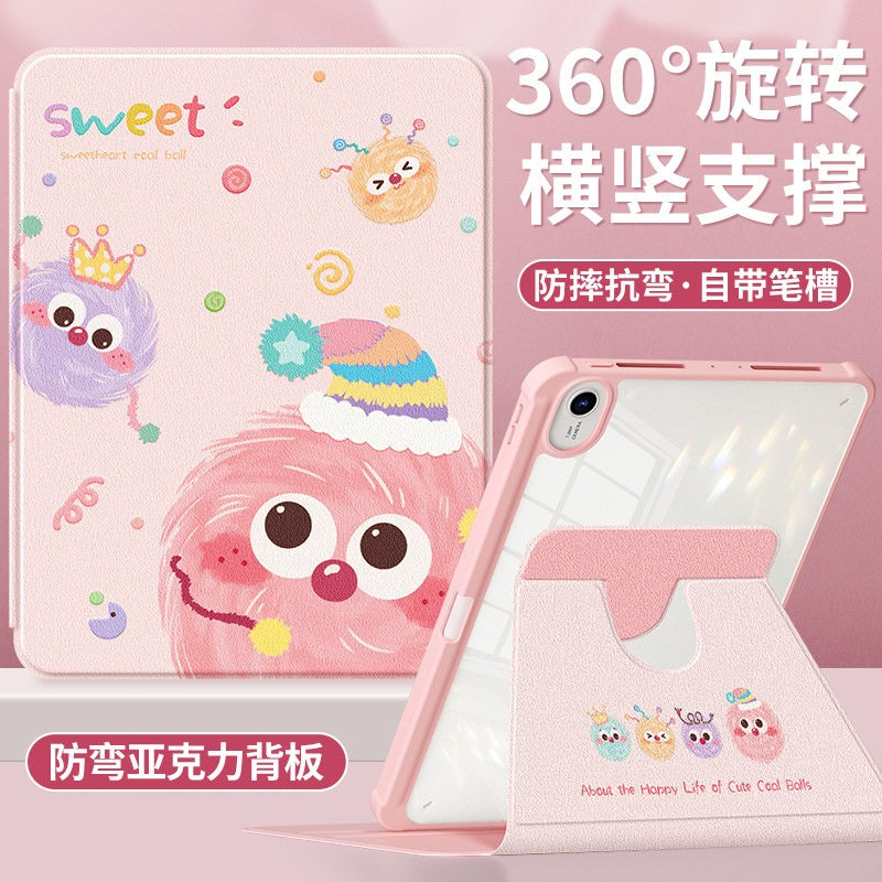 QBOSS For Huawei matepad115s protective case 2024 new air flat case 10.4 inch matepadSE with pen slot 2023 For Honor 11.5s anti-drop x8pro briquettes Tablet Accessories