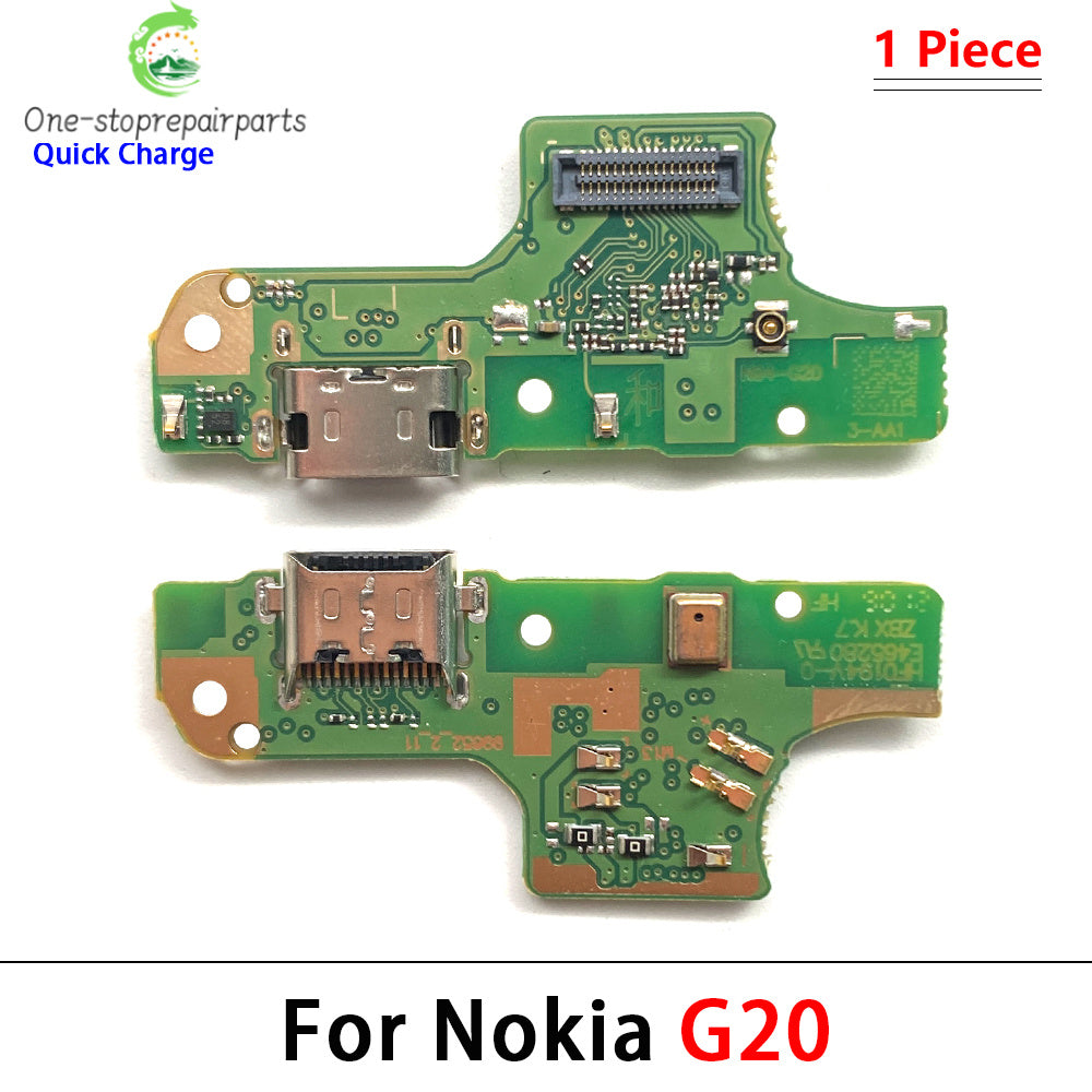 New For Nokia C1 C2 C12 C10 C20 C30 C21 Plus G10 G20 G50 G21 G11 USB Charging Board Port Dock Charger Connector Board Flex Cable Nokia phone repair parts