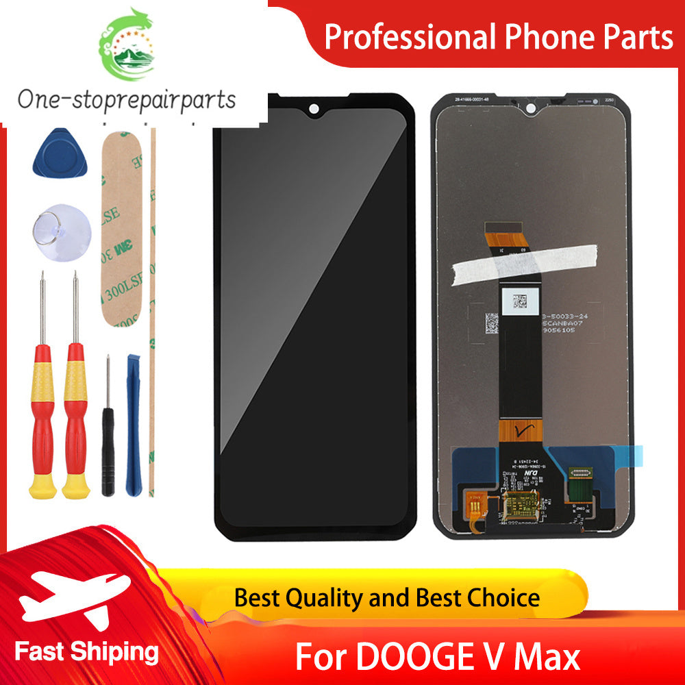 Original DOOGEE V Max LCD Display and Touch Screen Digitizer Assembly Replacement Display lcd +Tools Doogee phone repair parts