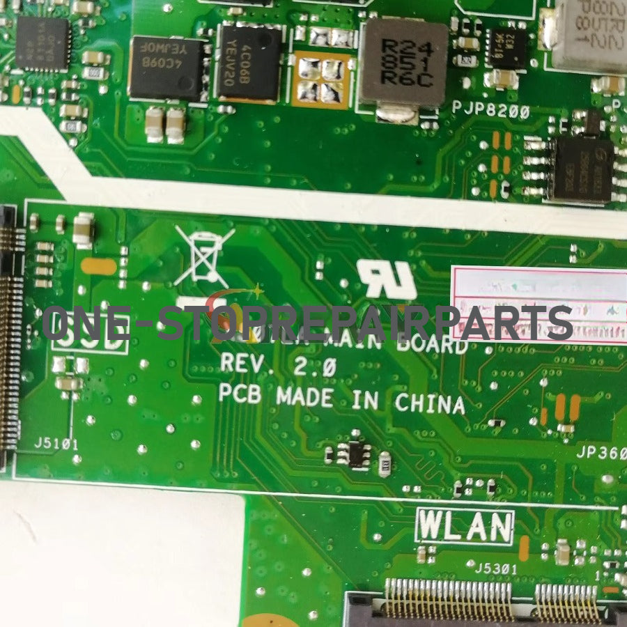 X507LA Laptop Motherboard For ASUS VivoBook R507L X507LA A507L X507L F507L Notebook Mainboard W/ I3 I5 I7 CPU Tests OK Fast Ship ASUS laptop repair parts