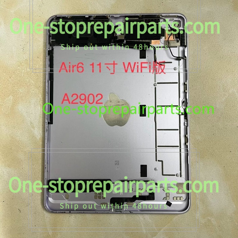 Back housing cover with speaker home power key button parts assembly for iPad air 4 air 5 air 6 A2316 A2588 A2589 A2902 A2702 A2324 A2903 A2904 WiFi Cellular battery back cover iPad repair parts
