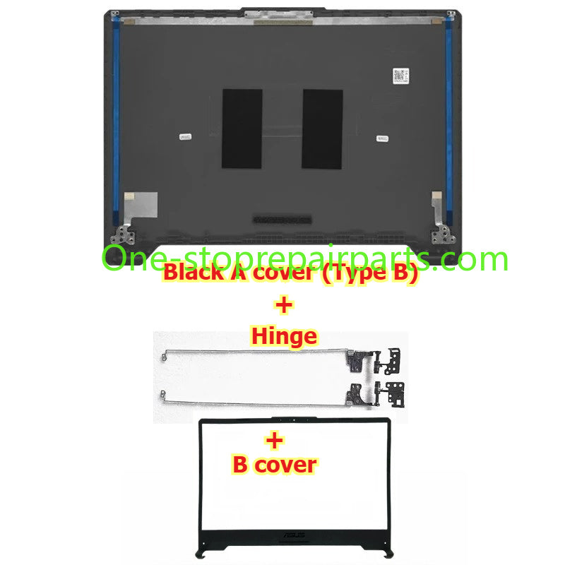 Cover case for Asus TUF Gaming 8 FX506 FA506IU FA506  FA506U lcd back housing bezel frame upper top palmrest case bottom hinge