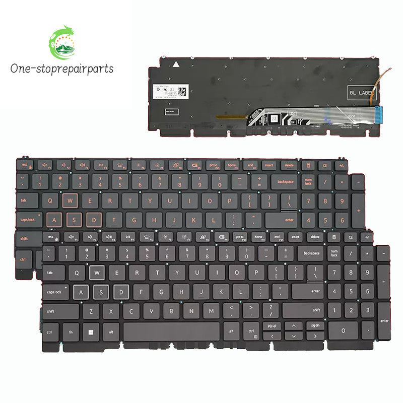 New ORIGINAL Laptop Keyboard For DELL G15 Ryzen Edition G15 5510 5511 5515 5520 5530 Dell laptop repair parts
