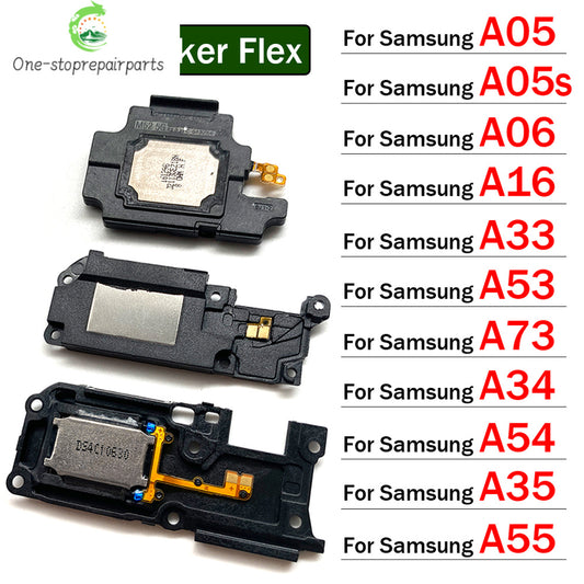New For Samsung A05 A05s A06 A16 A33 A53 A73 A34 A54 A35 A55 5G Loudspeaker bottom Loud Speaker Sound Buzzer Ringer Flex Cable Samsung phone repair parts