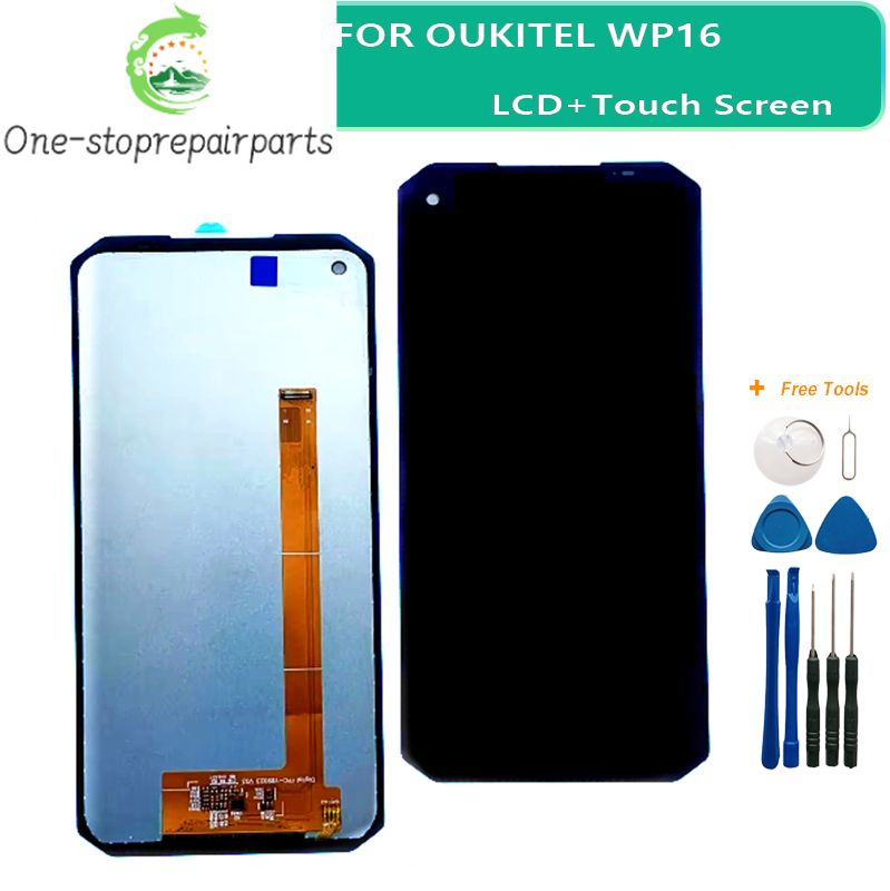100% Original For OUKITEL WP16 LCD Display + Touch Screen Digitizer Assembly Replacement +Tools 6.39 Inch Android 11.0 Stock Other Brand Phone repair parts