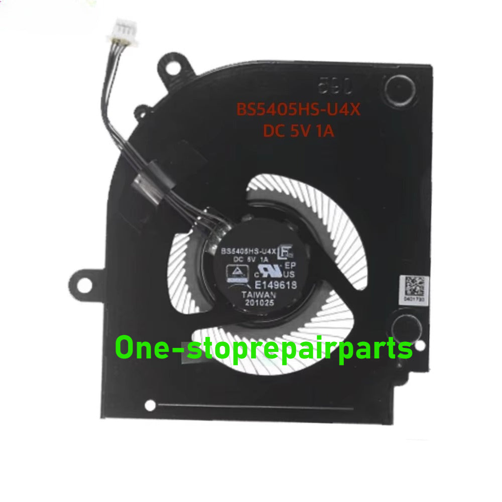 BS5405HS-U4W/U4X Laptop CPU GPU Cooling Fans For MSI Stealth 15M-A11UEK MS-1562 A11SEK A11SDK Computer PC Fan Cooler Radiator MSI laptop repair parts