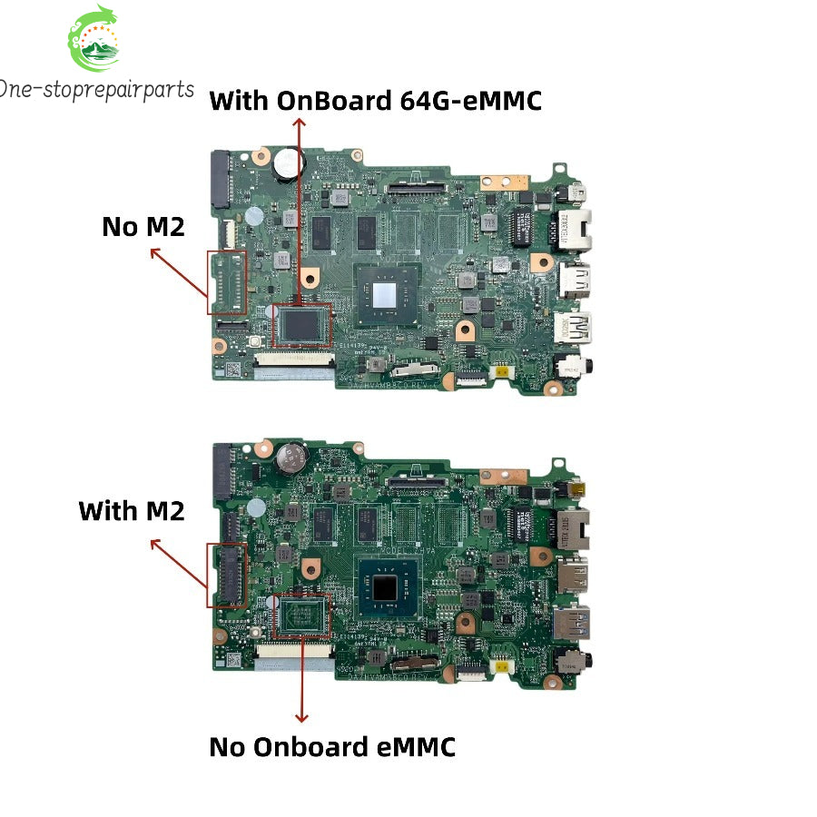 DAZHVAMB8C0 For Acer TravelMate B118-M B118-G2-R TMB118-G2-RN Laptop Motherboard With N4100 N5000 N5030 CPU 4G/8G-RAM NBVHR11016 Acer laptop repair parts
