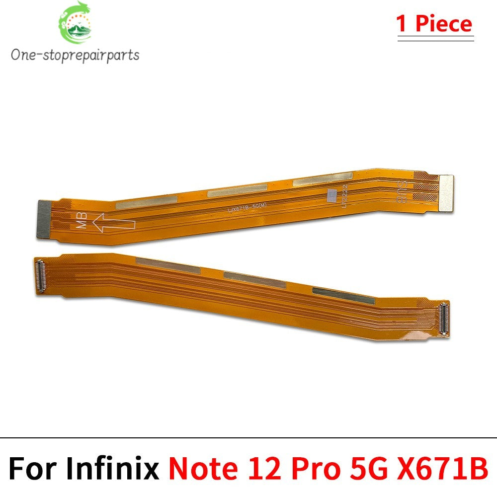 10Pcs, Main Board Motherboard Connector Board Flex Cable For infinix Note 10 11 12 30 30i 40 Pro G96 VIP 4G 5G X693 X663 X697  infinix phone repair parts