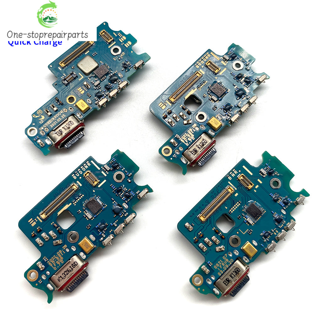 USB Charger Dock Connector Charging Port Microphone Flex Cable For Samsung S22 S23 S24 Plus Ultra S21 Fe 5G S901B S906B S908B Samsung phone repair parts