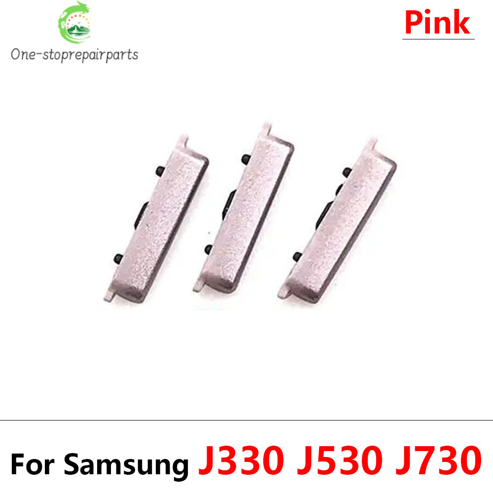 100Pcs, Side Power Key Volume Button For Samsung J2 Core J400  J4 J6 Plus J5 J7 Prime J5 J7 2016 2017 J330 J530 J730 J510 J710 Samsung phone repair parts