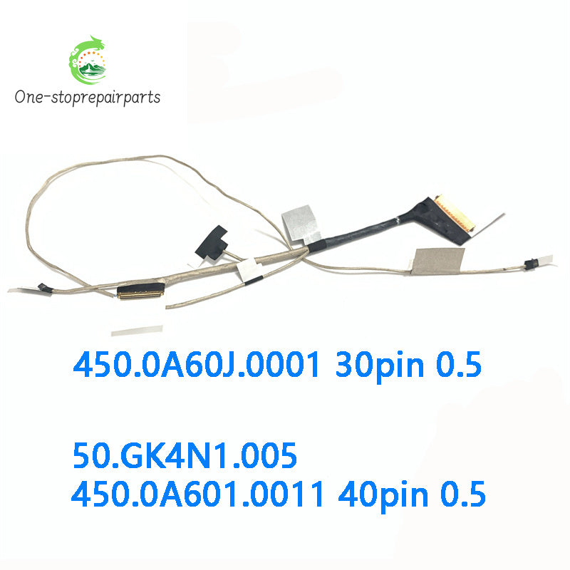 NEW ORIGINAL Laptop LCD Cable For ACER Spin 5 SP513-51 40pin 50.GK4N1.005 450.0A601.0011 30pin 450.0A60J.0001 Acer laptop repair parts