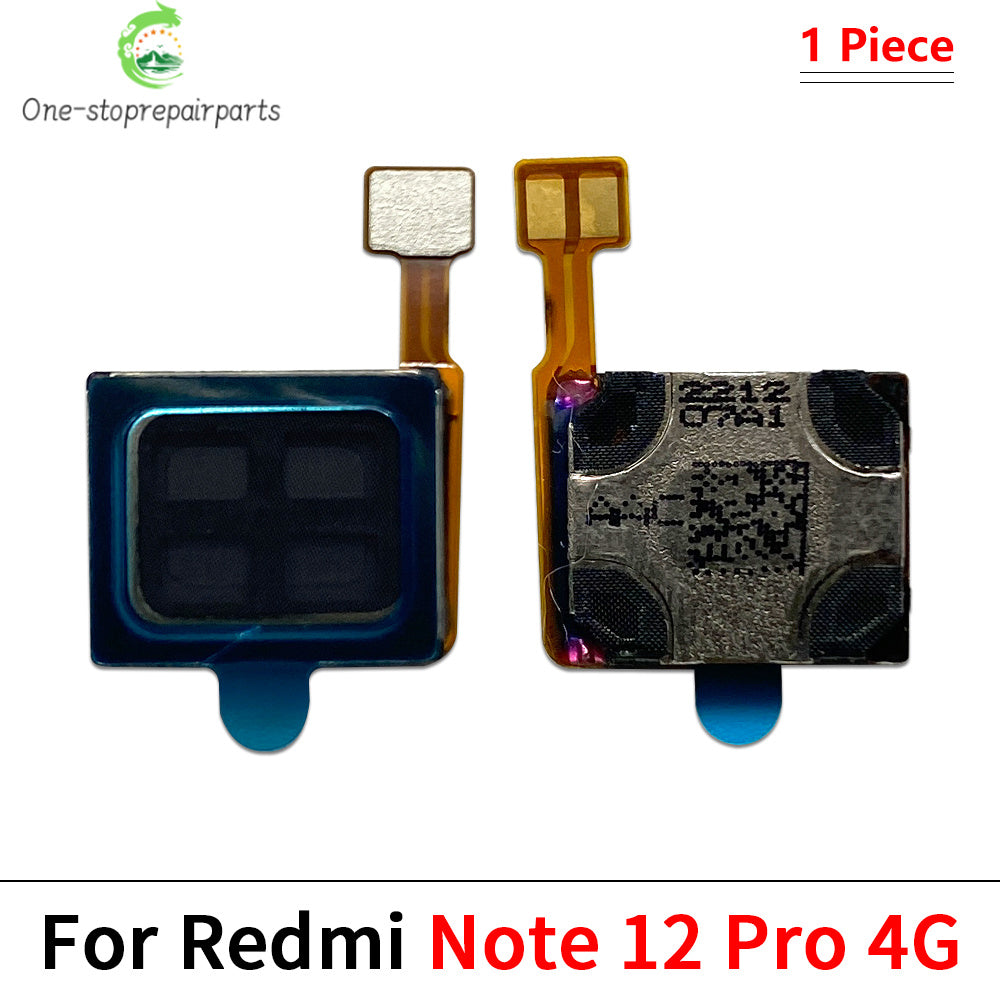 10Pcs, Earpiece Ear Speaker Sound Receiver Flex Cable For Xiaomi Redmi Note 10 10s 11 11s 12 12s 13 Pro Plus 4G 5G  Xiaomi  Xiao mi phone repair parts