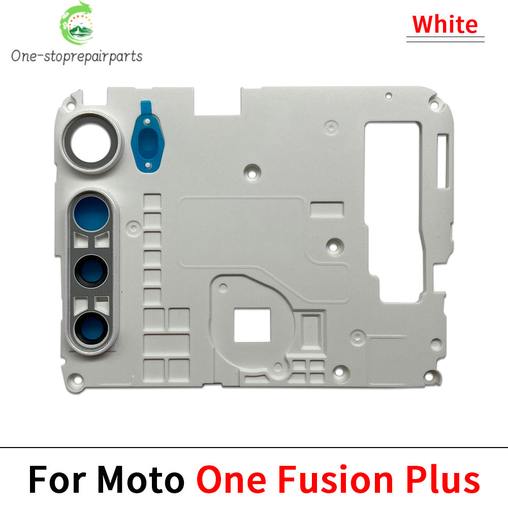 Motherboard Housing Rear Mainboard Frame Cover Lens Holder For Moto G60 G7 G8 Play G9 Power Edge 30 Pro One Fusion Plus Motorola phone repair parts